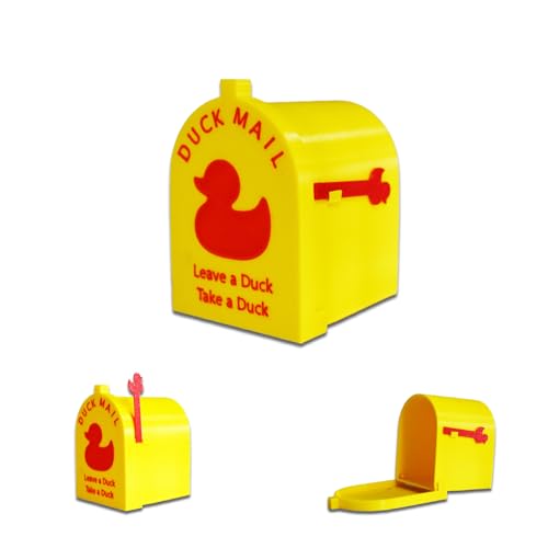 Duck Mailbox for Cruise Door - 3D Printed Magnetic Mini Cruise Door Decor (Yellow)