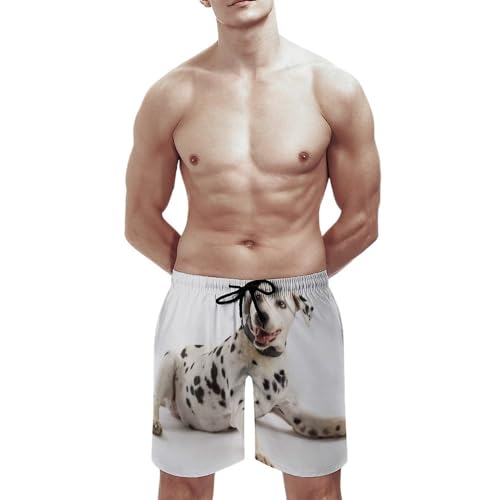 Shorts de bain dalmatien maillot de bain séchage rapide