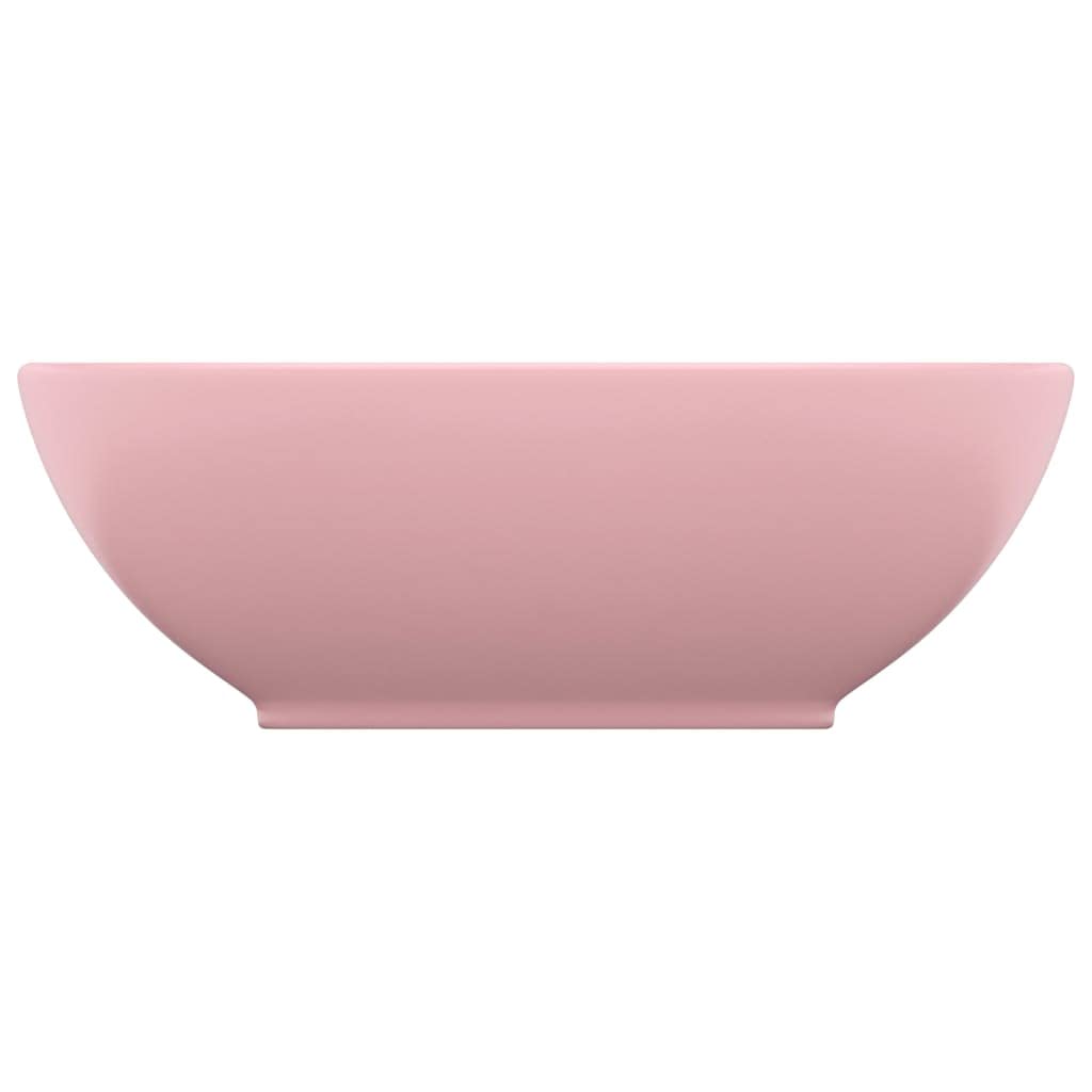 Generico Lavandino Lusso Ovale Rosa Opaco 40x33 cm in Ceramica,Articoli di ferramenta,Prodotti Idraulici,Articoli Idraulici,Lavandini,Lavandini bagno-146922