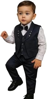 Aanya Fashion Boys Festive & Party, Formal, Wedding Shirt, Waistcoat and Pant Set Price In India