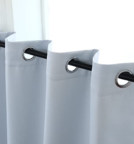 INLINAS Blackout Curtains for Bedroom, Thermal Insulated, Noise Reduction, Energy Saving Set of 2 Panels, Off White, 52W x 63L Inch - Image 7