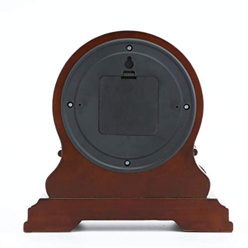 Reloj de sala de estar con péndulo dorado para repisas y muebles 4