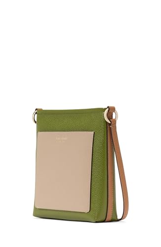 kate spade new york AVA Colorblocked Pebbled Leather Small swingpack, Jungle Vine Multi2