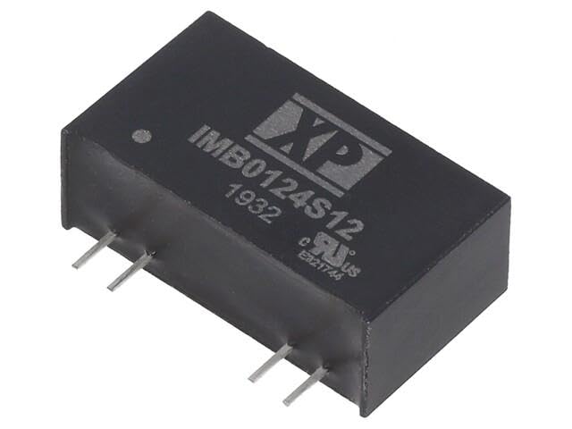 Convertisseur IMB0124S12 pour stabiliser une tension de 24V en sortie 12VDC 1W