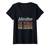 Photo Gallery donna martha nome i vintage & beach i personalizzato martha maglietta con collo a v Photo Gallery donna martha nome i vintage & beach i personalizzato martha maglietta con collo a v