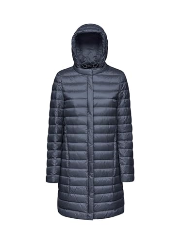 Veste Geox W Jaysen Long JKT 2 femme manteau bleu marine taille 46