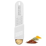 Adjustable Measuring Spoon for Baking,Cooking（White）