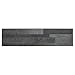 Aspect Peel and Stick Stone Overlay Kitchen Backsplash - Iron Slate (5.9" x 23.6" x 1/8" Panel - Approx. 1 sq ft) - Easy DIY Tile Backsplash