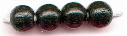 Cuentas de madera, 14 piezas, mezcla marrón, madera, 15 mm, negro, 11 x 8,6 x 0,5 cm