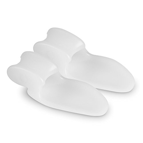 Silicone Bunion Corrector by Soles - Bunion Pad & Toe Spacer - Comfortable Soft Gel Toe Separator - One Size Fits All - Reduces Toe Pain and Foot Pain - Big Toe Straightener