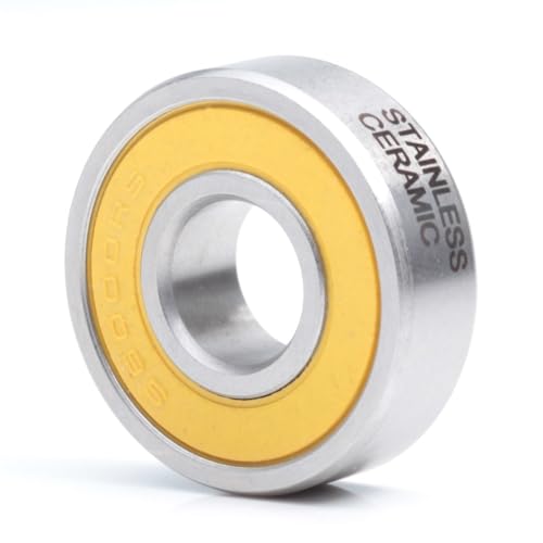 Roulement 6000-2RS en céramique et acier inoxydable haute précision - 2