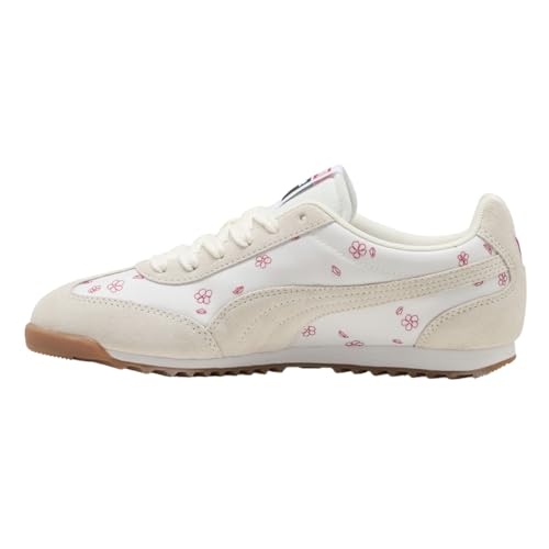 PUMA Mens Arizona Cherry Blossom Ii Sneakers Shoes Casual - White - Size 5.5 M3