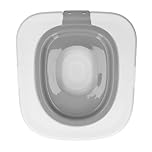 Glomora Cat Toilet Training Kit, Grey Durable ABS Universal Size Removable Trainer for Standard Toilets & Pet Care