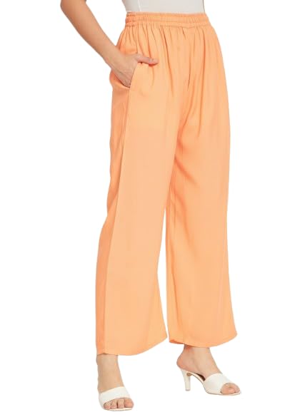 Image of Soft Colors Relaxed Fit Pocket Palazzo