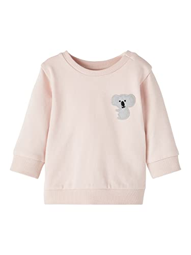 NAME IT Unisex Baby NBNTIBBI Sweat Set BRU Sweatshirt, Rose Smoke, 74