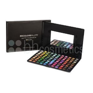 BH Cosmetics 88 Color Eye Shadow Palette, Matte