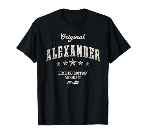 Original Alexander T-Shirt für 17,99 EUR bei amazon.de Bild: Original Alexander T-Shirt für 17,99 EUR bei amazon.de