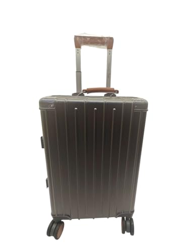 Mala de viagem bordo luxo cadeado TSA Rodinha 360° material polycarbonato com alumínio