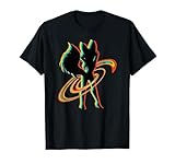 Retro Sexy Fox Anthropomorphic Furry Fandom Cosplay Fursona T-Shirt