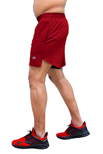 Image of DECISIVE Fitness Ultra Thin Running Sport Synthetic Short- Royal Blue