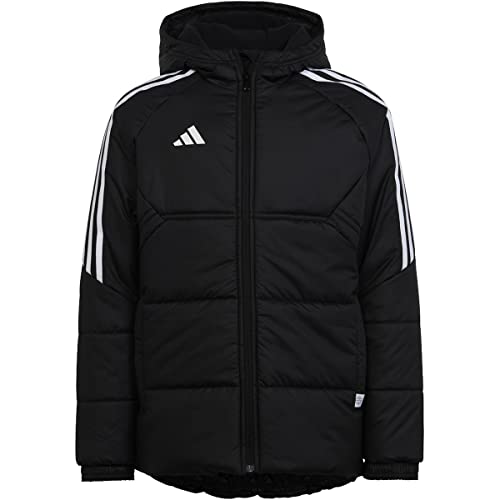 adidas Soccer Condivo 22 Youth Winter Jacket - Stay Warm with Recycled Materials, Full Zip and Fleece-lined Hood (US, Alpha, X-Large, Regular)