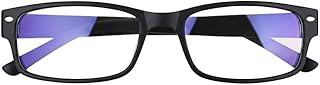 Sofiyana One Power +.5 to +2.5 Readers Auto Focus Reading Glasses, Rimless Blue Light Blocking Specs, Auto Adjusting Magni...