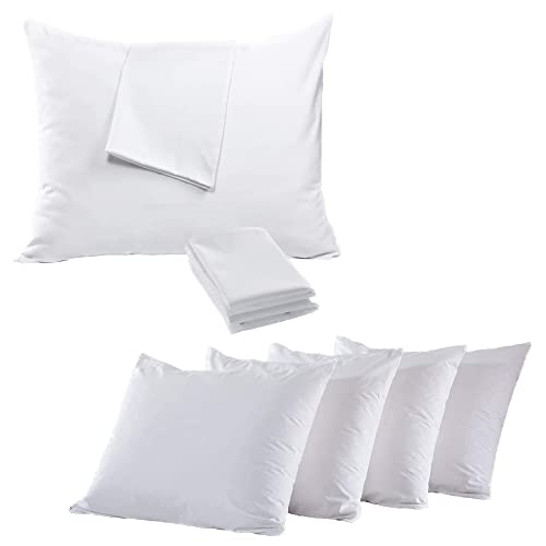 Niagara 4 Pack Pillow Protectors Cases Covers Standard 20X26 Inches And Queen 20X30 Inches #TOP29