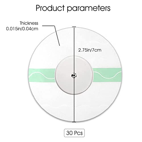30Pcs Freestyle Sensor Sticker Patch Self Adhesive Patches,Fix Your Sensor On Arm, Breatheable Waterproof Sensor Patches-Transparent