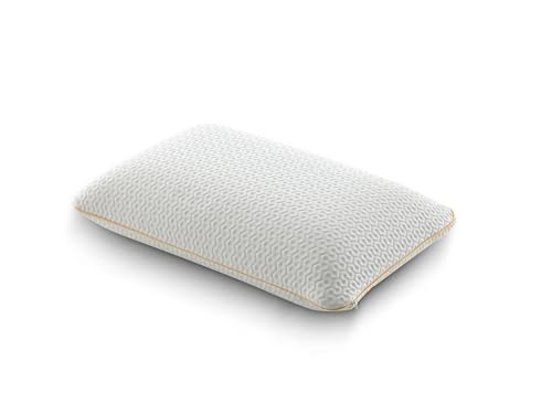 VELANIQUE® Air Comfort Flow+, ergonomisches Visco Nackenstützkissen - Air Comfort-Bezug, perforierter Memory Foam Kopfkissen, weich & atmungsaktiv,...