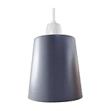 DESIGN MODERNE: Luminaire suspension avec abat-jour conique élégant, offrant un style minimaliste qui s'intègre parfaitement dans tout intérieur contemporain