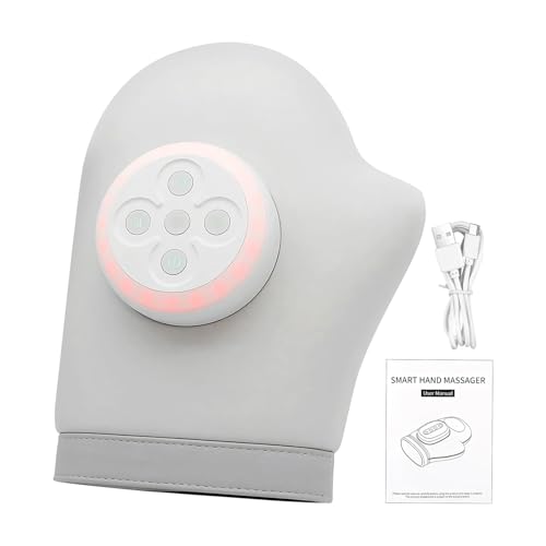 Fenayuu Masajeadores De Mano | Máquina de Masaje Portátil y Ajustable - Masajeador de Manos Inalámbrico,para Trabajadores Viajeros Jugadores Familia Amigos Estudiantes Adultos Hombres Mujeres Hogar