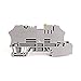 ALLEN BRADLEY 1492-JPGKD3 SINGLE-CIRCUIT FEED THROUGH WITH KNIFE DISCONNECT AND GROUND CONNECTION, 5.1 X 88 X 44.5MM (0.20X 3.46 X 1.75 IN), SCREW CONNECTION, IEC - 500V AC/DC, TERMINAL BLOCK, CSA - 3