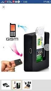 Spy Vision N9 Wireless GSM Audio Receiver SIM Card Ear Bug Phone with Free Selfie Stick (Spy Device)