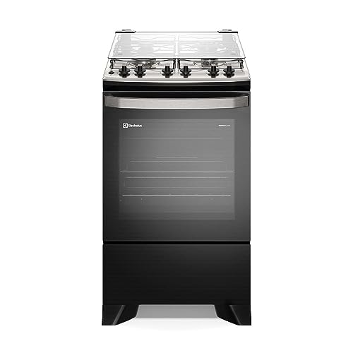 Fogão Electrolux 4 Bocas Experience com VaporBake Preto FE4TP