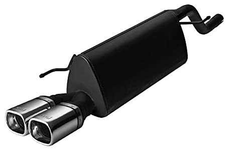 Silenziatori posteriori acciaio nero - Terminale