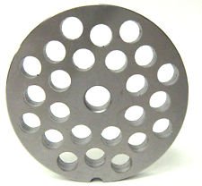Smokehouse Chef size #22 x 3/8 (10 mm) sausage grind holes Meat Grinder Plate Disc fits Hobart 8422 4322 4622 4822 100% Stainless Steel