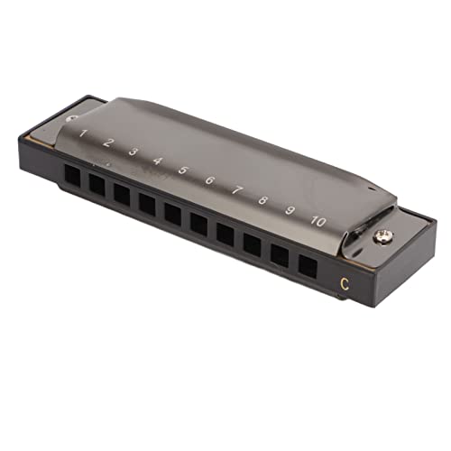 Harmonica, orgue à bouche professionnel durable de bonne intonation pour les enfants pour la performance pour jouer(Le noir) - Les Beatles, Paul McCartney, John Lennon, RIngo Starr, George Harrison Harmonica, orgue à bouche professionnel durable de bonne intonation pour les enfants pour la performance pour jouer(Le noir)
