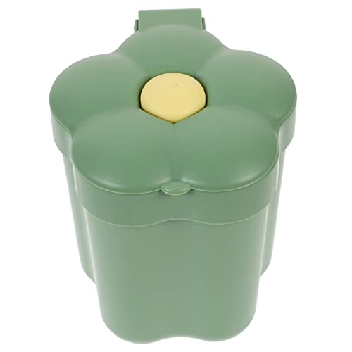 Cabilock Mini Caneca Ovalada con Tapa para Escritorio