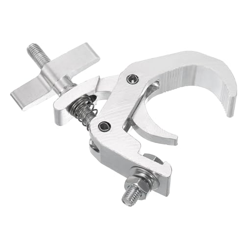 Abrazaderas de armadura uxcell tipo C de aluminio para tubos de 1.5 a 2.4 pulgadas de diametro 5