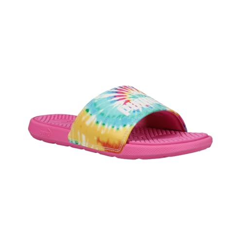 PUMA Kids Girls Cool Cat Tie Dye Bx Slide Casual Sandals Casual - Pink2