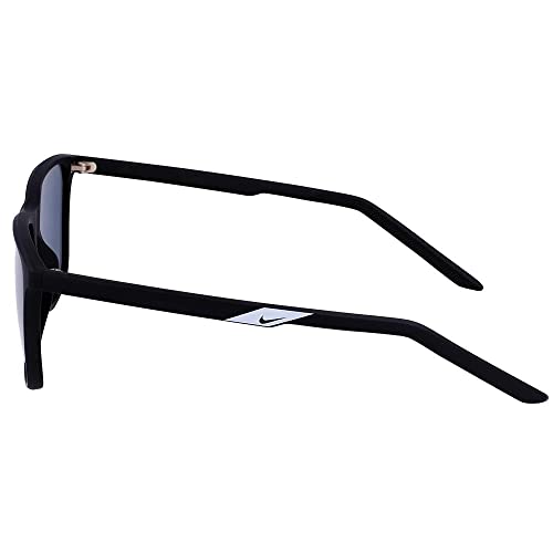 Nike STATE DV2290 010 Matte Black/Dark Grey Sunglasses Unisex Iniettato, Square, 55 - Image 3
