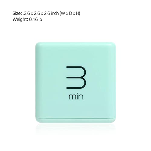 Mooas Cube Timer 5 Pcs Set, Time Management, Kitchen Timer, Kids Timer, Workout Timer, Kids Timer, Time Management #TOP4