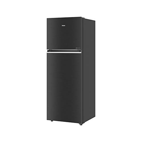 Haier-345-L-3-Star-Triple-Inverter-Frost-Free-Double-Door-Refrigerator-Convertible-HEF-35TKS-Black-Brushline Haier 347 L 2 Star Frost-Free Double Door Refrigerator (HRF-3674BKS-E, Black Brushline)