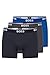 Produktbild BOSS Herren BoxerBr 3P Power Dreier-Pack Boxershorts aus Stretch-Baumwolle mit Logos Hellblau XS
