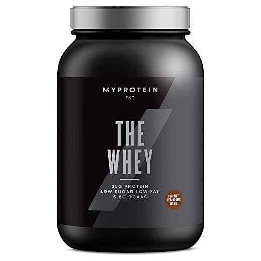 Myprotein ® The WHEY, Whey Protein for Building Muscle, Aminogen and DigeZyme, Low Fat Whey Powder, Whey Protein Hydrolysate, Low Carb Protein Powder, Tri Blend, Chocolate Fudge, 60 Servings