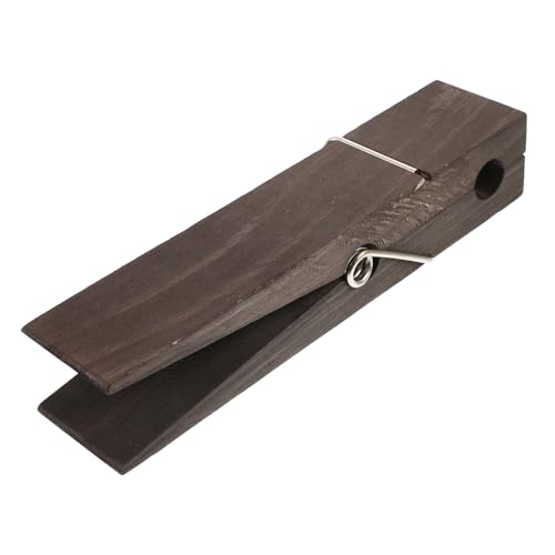 OUNONA Clip de Madera para Toallas Soporte de Resistente Pinza Jumbo Antideslizante para Ropa Organizador Hogar