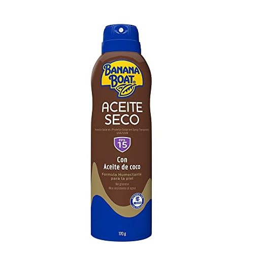Óleo Bronzeador Banana Boat, Aerosol, FPS 15, 170ml