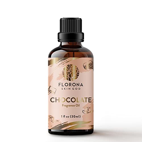 Florona Chocolate Premium Quality Fragrance Oil - 1 fl oz for Soap Making, Candle Making, Diffuser Aromatherapy