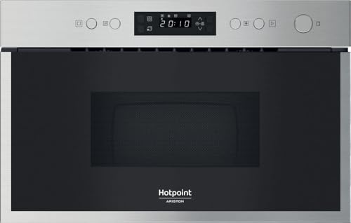 Forno a microonde da incasso - HOTPOINT - HAM 212O X - Acciaio inox - 22 L