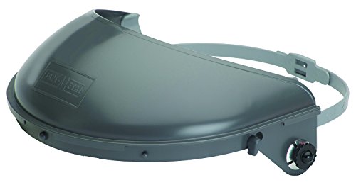 Image of Fibre-Metal by Honeywell F5400 Model 5000 Speedy Loop Mounting High Performance Face Shield System for 4" Crown Size Hard Hats